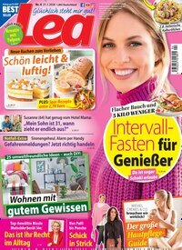 Titelbild der Ausgabe 4/2026 von Lea. Diese Zeitschrift und viele weitere Frauenzeitschriften als Abo oder epaper bei United Kiosk online kaufen.