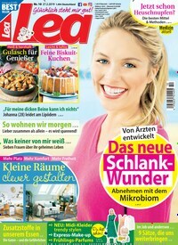 Titelbild der Ausgabe 10/2019 von Lea. Diese Zeitschrift und viele weitere Frauenzeitschriften als Abo oder epaper bei United Kiosk online kaufen.