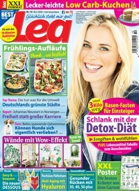 Titelbild der Ausgabe 10/2020 von Lea. Diese Zeitschrift und viele weitere Frauenzeitschriften als Abo oder epaper bei United Kiosk online kaufen.