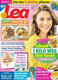 Titelbild der Ausgabe 10/2021 von Lea. Diese Zeitschrift und viele weitere Frauenzeitschriften als Abo oder epaper bei United Kiosk online kaufen.