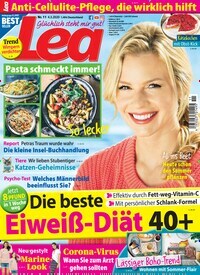Titelbild der Ausgabe 11/2020 von Lea. Diese Zeitschrift und viele weitere Frauenzeitschriften als Abo oder epaper bei United Kiosk online kaufen.