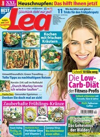 Titelbild der Ausgabe 12/2020 von Lea. Diese Zeitschrift und viele weitere Frauenzeitschriften als Abo oder epaper bei United Kiosk online kaufen.
