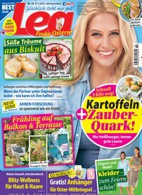 Titelbild der Ausgabe 14/2026 von Lea. Diese Zeitschrift und viele weitere Frauenzeitschriften als Abo oder epaper bei United Kiosk online kaufen.