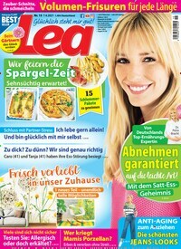 Titelbild der Ausgabe 15/2021 von Lea. Diese Zeitschrift und viele weitere Frauenzeitschriften als Abo oder epaper bei United Kiosk online kaufen.