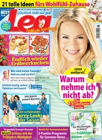 Titelbild der Ausgabe 16/2022 von Lea. Diese Zeitschrift und viele weitere Frauenzeitschriften als Abo oder epaper bei United Kiosk online kaufen.