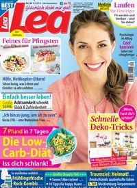Titelbild der Ausgabe 20/2018 von Lea. Diese Zeitschrift und viele weitere Frauenzeitschriften als Abo oder epaper bei United Kiosk online kaufen.