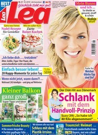 Titelbild der Ausgabe 21/2018 von Lea. Diese Zeitschrift und viele weitere Frauenzeitschriften als Abo oder epaper bei United Kiosk online kaufen.