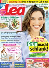 Titelbild der Ausgabe 21/2019 von Lea. Diese Zeitschrift und viele weitere Frauenzeitschriften als Abo oder epaper bei United Kiosk online kaufen.