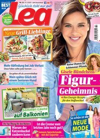 Titelbild der Ausgabe 22/2025 von Lea. Diese Zeitschrift und viele weitere Frauenzeitschriften als Abo oder epaper bei United Kiosk online kaufen.