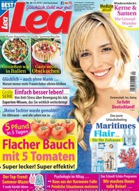 Titelbild der Ausgabe 24/2018 von Lea. Diese Zeitschrift und viele weitere Frauenzeitschriften als Abo oder epaper bei United Kiosk online kaufen.