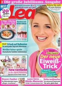 Titelbild der Ausgabe 27/2019 von Lea. Diese Zeitschrift und viele weitere Frauenzeitschriften als Abo oder epaper bei United Kiosk online kaufen.