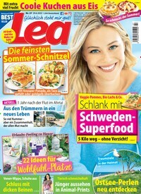 Titelbild der Ausgabe 27/2022 von Lea. Diese Zeitschrift und viele weitere Frauenzeitschriften als Abo oder epaper bei United Kiosk online kaufen.
