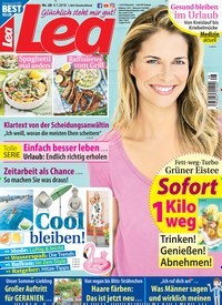 Titelbild der Ausgabe 28/2018 von Lea. Diese Zeitschrift und viele weitere Frauenzeitschriften als Abo oder epaper bei United Kiosk online kaufen.