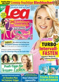 Titelbild der Ausgabe 28/2022 von Lea. Diese Zeitschrift und viele weitere Frauenzeitschriften als Abo oder epaper bei United Kiosk online kaufen.