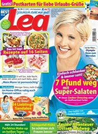 Titelbild der Ausgabe 30/2021 von Lea. Diese Zeitschrift und viele weitere Frauenzeitschriften als Abo oder epaper bei United Kiosk online kaufen.
