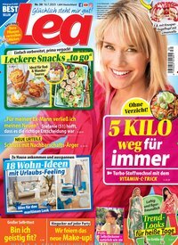 Titelbild der Ausgabe 30/2025 von Lea. Diese Zeitschrift und viele weitere Frauenzeitschriften als Abo oder epaper bei United Kiosk online kaufen.