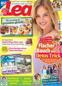 Titelbild der Ausgabe 30/2026 von Lea. Diese Zeitschrift und viele weitere Frauenzeitschriften als Abo oder epaper bei United Kiosk online kaufen.