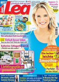 Titelbild der Ausgabe 33/2018 von Lea. Diese Zeitschrift und viele weitere Frauenzeitschriften als Abo oder epaper bei United Kiosk online kaufen.