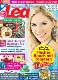 Titelbild der Ausgabe 33/2019 von Lea. Diese Zeitschrift und viele weitere Frauenzeitschriften als Abo oder epaper bei United Kiosk online kaufen.