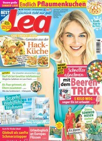 Titelbild der Ausgabe 33/2022 von Lea. Diese Zeitschrift und viele weitere Frauenzeitschriften als Abo oder epaper bei United Kiosk online kaufen.