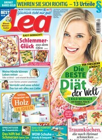 Titelbild der Ausgabe 34/2022 von Lea. Diese Zeitschrift und viele weitere Frauenzeitschriften als Abo oder epaper bei United Kiosk online kaufen.