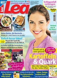 Titelbild der Ausgabe 39/2018 von Lea. Diese Zeitschrift und viele weitere Frauenzeitschriften als Abo oder epaper bei United Kiosk online kaufen.