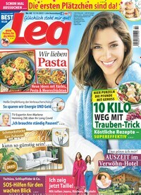 Titelbild der Ausgabe 42/2022 von Lea. Diese Zeitschrift und viele weitere Frauenzeitschriften als Abo oder epaper bei United Kiosk online kaufen.