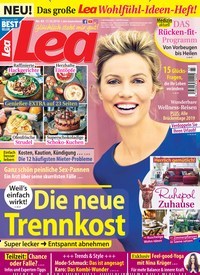 Titelbild der Ausgabe 43/2018 von Lea. Diese Zeitschrift und viele weitere Frauenzeitschriften als Abo oder epaper bei United Kiosk online kaufen.