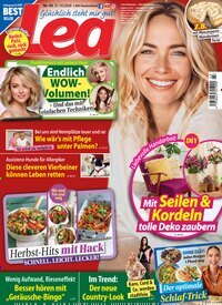 Titelbild der Ausgabe 43/2026 von Lea. Diese Zeitschrift und viele weitere Frauenzeitschriften als Abo oder epaper bei United Kiosk online kaufen.