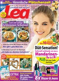 Titelbild der Ausgabe 48/2020 von Lea. Diese Zeitschrift und viele weitere Frauenzeitschriften als Abo oder epaper bei United Kiosk online kaufen.