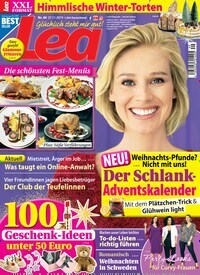Titelbild der Ausgabe 49/2019 von Lea. Diese Zeitschrift und viele weitere Frauenzeitschriften als Abo oder epaper bei United Kiosk online kaufen.