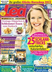 Titelbild der Ausgabe 52/2021 von Lea. Diese Zeitschrift und viele weitere Frauenzeitschriften als Abo oder epaper bei United Kiosk online kaufen.