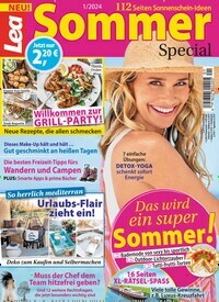 Titelbild der Ausgabe 1/2024 von Lea Sommer Special. Diese Zeitschrift und viele weitere Frauenzeitschriften als Abo oder epaper bei United Kiosk online kaufen.