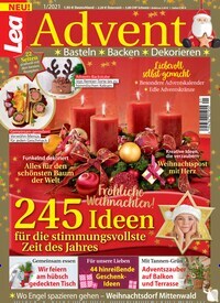Titelbild der Ausgabe 1/2021 von Lea Sonderheft Advent. Diese Zeitschrift und viele weitere Kochzeitschriften und Backzeitschriften als Abo oder epaper bei United Kiosk online kaufen.