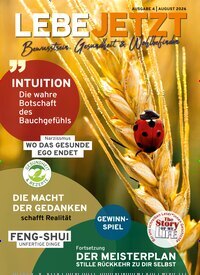 Titelbild der Ausgabe 4/2026 von Lebe jetzt - Bewusstsein, Gesundheit & Wohlbefinden. Diese Zeitschrift und viele weitere Frauenzeitschriften als Abo oder epaper bei United Kiosk online kaufen.