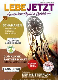 Titelbild der Ausgabe 2/2026 von Lebe jetzt - Spiritualität, Mindset & Wohlbefinden. Diese Zeitschrift und viele weitere Frauenzeitschriften als Abo oder epaper bei United Kiosk online kaufen.