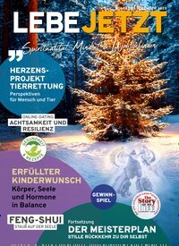 Titelbild der Ausgabe 6/2025 von Lebe jetzt - Spiritualität, Mindset & Wohlbefinden. Diese Zeitschrift und viele weitere Frauenzeitschriften als Abo oder epaper bei United Kiosk online kaufen.