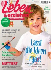 Titelbild der Ausgabe 2/2020 von Leben & erziehen. Diese Zeitschrift und viele weitere Elternzeitschriften und Tierzeitschriften als Abo oder epaper bei United Kiosk online kaufen.