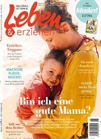 Titelbild der Ausgabe 6/2023 von Leben & erziehen. Diese Zeitschrift und viele weitere Elternzeitschriften und Tierzeitschriften als Abo oder epaper bei United Kiosk online kaufen.