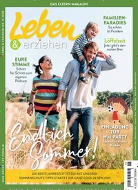 Titelbild der Ausgabe 6/2026 von Leben & erziehen. Diese Zeitschrift und viele weitere Elternzeitschriften und Tierzeitschriften als Abo oder epaper bei United Kiosk online kaufen.
