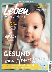 Titelbild der Ausgabe 9/2025 von Leben & erziehen. Diese Zeitschrift und viele weitere Elternzeitschriften und Tierzeitschriften als Abo oder epaper bei United Kiosk online kaufen.