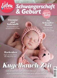 Titelbild der Ausgabe 2/2025 von leben & erziehen Schwangerschaft & Geburt. Diese Zeitschrift und viele weitere Elternzeitschriften und Tierzeitschriften als Abo oder epaper bei United Kiosk online kaufen.