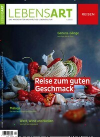 Titelbild der Ausgabe 1/2022 von Lebensart. Diese Zeitschrift und viele weitere Lifestylemagazine und Peoplemagazine als Abo oder epaper bei United Kiosk online kaufen.