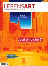 Titelbild der Ausgabe 4/2021 von Lebensart. Diese Zeitschrift und viele weitere Lifestylemagazine und Peoplemagazine als Abo oder epaper bei United Kiosk online kaufen.