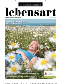 Titelbild der Ausgabe 5/2025 von lebensart - Flensburg, Schleswig, Nordfriesland. Diese Zeitschrift und viele weitere Lifestylemagazine und Peoplemagazine als Abo oder epaper bei United Kiosk online kaufen.