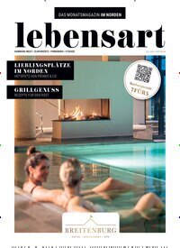 Titelbild der Ausgabe 7/2025 von lebensart - Hamburg West, Elbvororte, Pinneberg, Itzehoe. Diese Zeitschrift und viele weitere Lifestylemagazine und Peoplemagazine als Abo oder epaper bei United Kiosk online kaufen.
