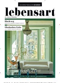 Titelbild der Ausgabe 9/2026 von lebensart - Kiel, Probstei, Eckernförde. Diese Zeitschrift und viele weitere Lifestylemagazine und Peoplemagazine als Abo oder epaper bei United Kiosk online kaufen.