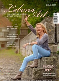Titelbild der Ausgabe 47/2023 von LebensArt Magazin. Diese Zeitschrift und viele weitere Reisemagazine, Freizeitmagazine und Wissensmagazine als Abo oder epaper bei United Kiosk online kaufen.