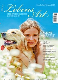 Titelbild der Ausgabe 57/2025 von LebensArt Magazin. Diese Zeitschrift und viele weitere Reisemagazine, Freizeitmagazine und Wissensmagazine als Abo oder epaper bei United Kiosk online kaufen.