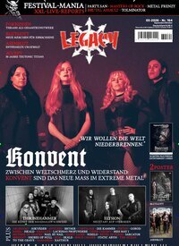 Titelbild der Ausgabe 164/2026 von Legacy. Diese Zeitschrift und viele weitere Reisemagazine, Freizeitmagazine und Wissensmagazine als Abo oder epaper bei United Kiosk online kaufen.